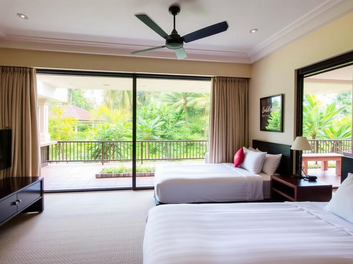 Garden View Deluxe room
